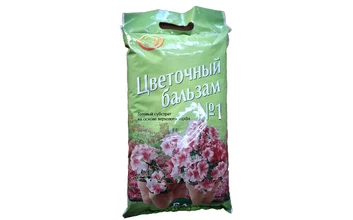 Торфяной грунт «Цветочный бальзам №1» V= 5л